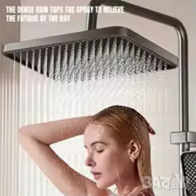 🚨 САМО ДНЕС: -20% ОТСТЪПКА на премиум душ комплект със сиви клавиши и LED дисплей! 🚨, снимка 3 - Душове - 50249332