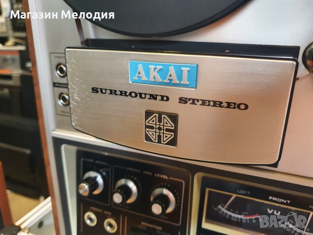 Ролков магнетофон Akai 1730-SS В отлично техническо и визуално състояние., снимка 5 - Аудиосистеми - 48449762