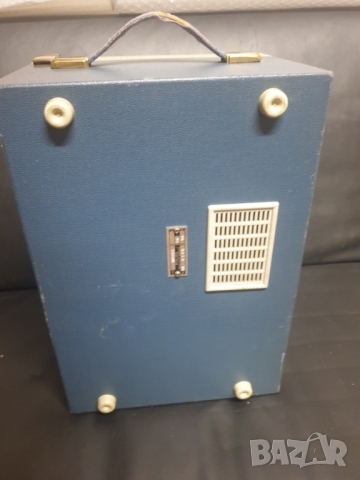 Ретро грамофон в куфар Phillips NG5051 Работи. В добро състояние. Made in Gt. Britain 088762 7637 , снимка 6 - Грамофони - 36062561