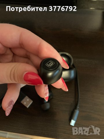 True wireless слушалки CELLULAR LINE TWINK BLACK БЕЗЖИЧНА ВРЪЗКА, ЧЕРЕНИ, снимка 3 - Безжични слушалки - 41420815