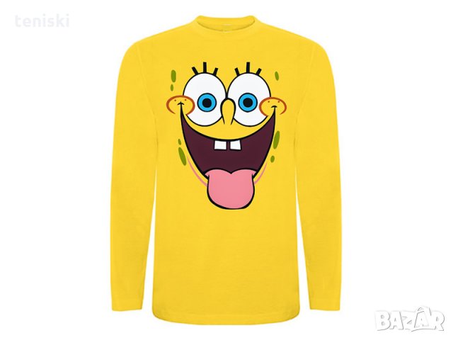 Тениски SpongeBob Спондж Боб Детски,дамски и мъжки, снимка 3 - Детски тениски и потници - 30759025