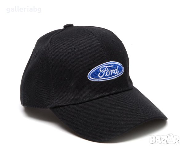 Автомобилна черна шапка - Форд (Ford)