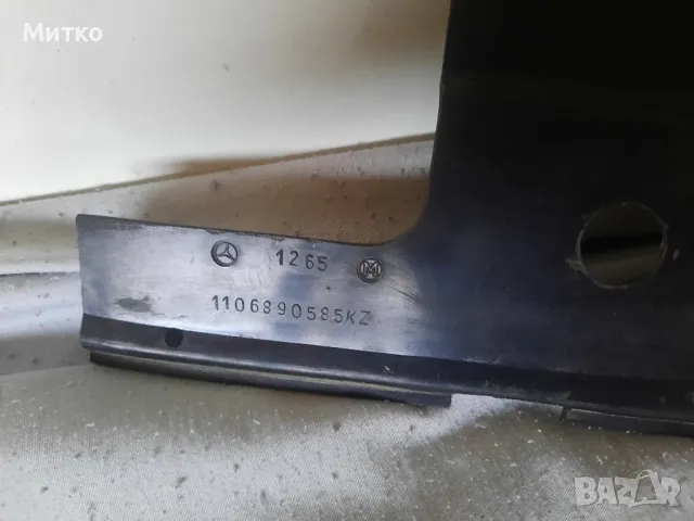 Ретро Ляв панел на таблото с хромирана лента за Мерцедес W110 Mercedes Benz W110  , снимка 8 - Части - 48267769