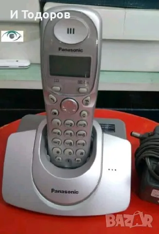 Безжичен домашен телефон Panasonic KX-TG1100FX – С нови батерии!