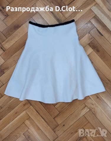 пола Zara висока талия за всякакви поводи, снимка 3 - Поли - 53440901