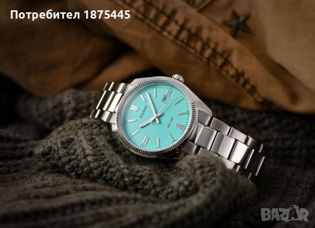 CASIO MTP- 1302PD Tiffany Blue, снимка 7 - Мъжки - 42374938
