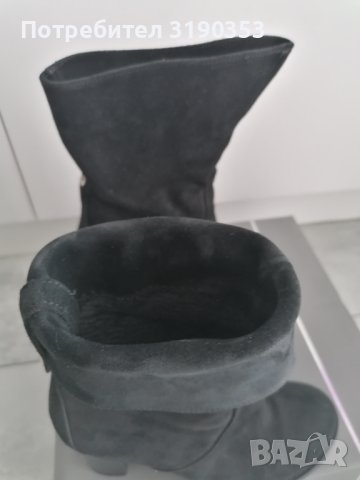 Дамски велурени ботуши Gianni, снимка 2 - Дамски ботуши - 42356424