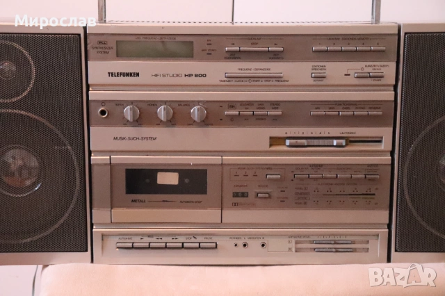 TELEFUNKEN HP 800  КАСЕТОФОН РАДИО УРЕДБА , снимка 4 - Радиокасетофони, транзистори - 53829897