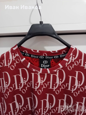 Оригинална тениска Dior, снимка 8 - Тениски - 51651822