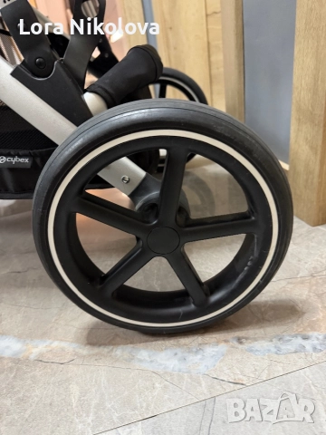 Количка Cybex gazelle s 2023 + летен кош и пазарска кошница , снимка 10 - Детски колички - 52370265