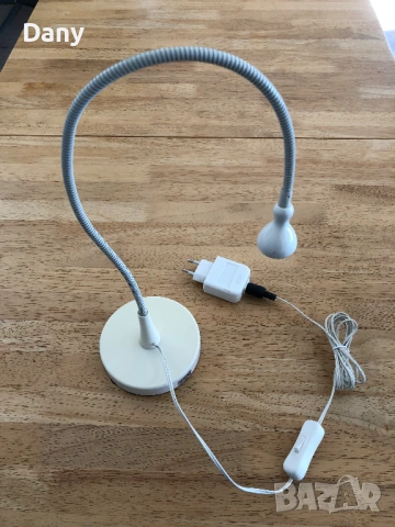 Лед лампа Ikea, снимка 3 - Настолни лампи - 53665965