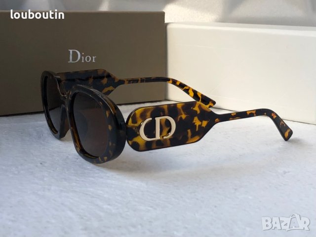 Dior дамски слънчеви 2 цвята черни кафяви, снимка 8 - Слънчеви и диоптрични очила - 40539077