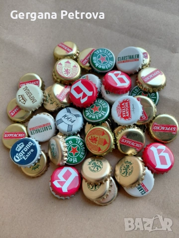 Капачки от бира 50 броя за хоби проекти