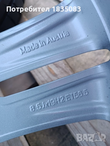 Джанти спорт пакет 19ки 5х112 Mercedes + летни гуми GoodYear, снимка 12 - Гуми и джанти - 52863394