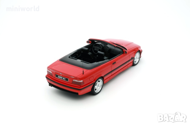BMW M3 E36 Cabrio 1995 - мащаб 1:18 на Ottomobile моделът е нов в кутия, снимка 7 - Колекции - 44509117