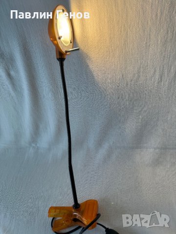 Разтегателна лампа 20W с ЩИПКА, снимка 13 - Други - 44202161