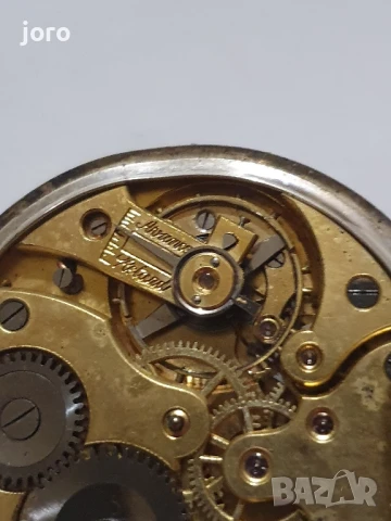 сребърен джобен часовник, снимка 5 - Джобни - 50942099