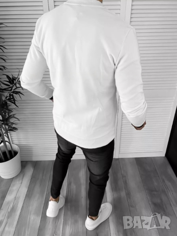 Мъжко горнище Армин модел 2025г. Бяло, снимка 2 - Спортни дрехи, екипи - 44687922