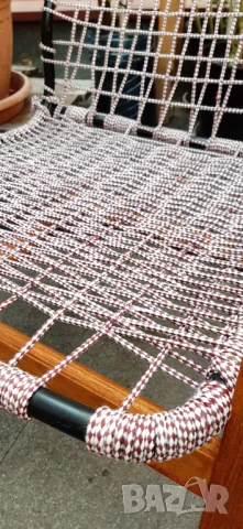 Люлеещ се стол Икеа напълно реставриран, снимка 7 - Столове - 51170911