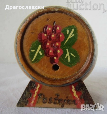 стара дървена фигура дърворезба дървено магаре с буре, бъчва, бутилка, снимка 12 - Статуетки - 28884142