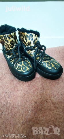 Апрески, боти, 38.5,естествена кожа, промо, снимка 4 - Дамски апрески - 48183160