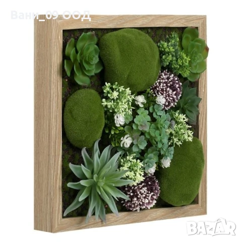 Рамка с 3D изкуствен мъх, снимка 2 - Декорация за дома - 50831610