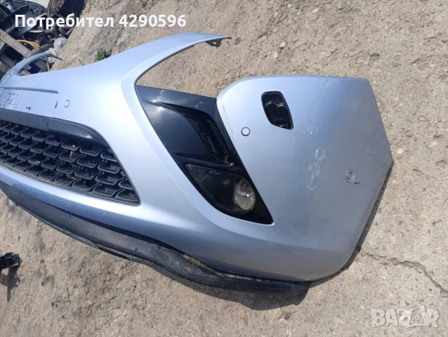 Предна броня за Opel Zafira C / Опел Зафира Ц до 2017 г., снимка 4 - Части - 53275645