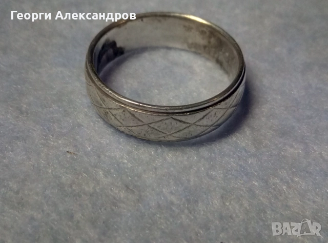 Стилно орнаментиран СРЕБЪРЕН ПРЪСТЕН Тип ХАЛКА Сребро 925 Унисекс АРТ Модел, снимка 6 - Пръстени - 52689020