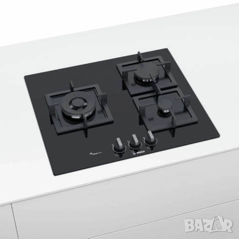 3бр./ Плот за вграждане BOSCH PPC6A6B20 с FlameSelect, Газ, 3 Нагревателни зони – прецизен контрол н, снимка 5 - Друга електроника - 51992914