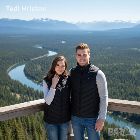 Електрически отопляем елек за зимния период с USB захранване - Unisex, снимка 4 - Други - 52614912