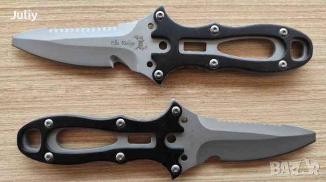 Туристически нож Elk Ridge /за крак или ръка / , снимка 3 - Ножове - 36284928