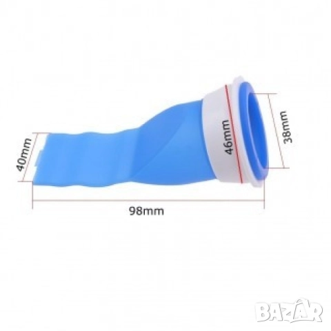 Силиконова тапа за сифон против миризми, снимка 2 - Форми - 52587885