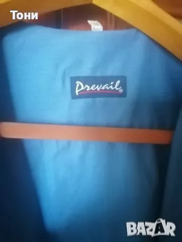 Нова Мъжка Синя Риза с Дълъг Ръкав М, снимка 4 - Ризи - 48842272