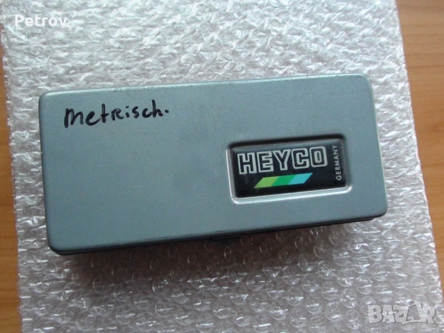 HEYCO 25-6 - MADE IN GERMANY - ORIGINAL HEYCO - 1/4" PROFI-Set ПРОФЕСИОНАЛЕН Комплект вложки 4-13 mm, снимка 2 - Клещи - 52260229