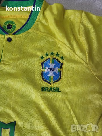 футболен екип на Бразилия (Неймар), снимка 6 - Футбол - 44273455