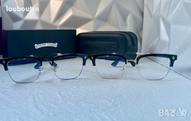 CHROME HEARTS прозрачни слънчеви,диоптрични рамки очила за компютър, снимка 12 - Слънчеви и диоптрични очила - 44685744