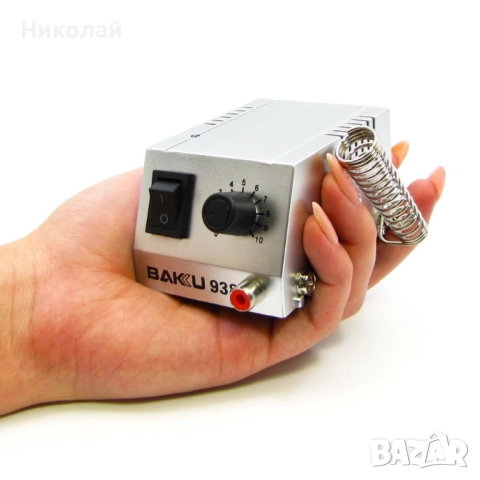 Станция за запояване BAKU BK938 поялник с регулиращ блок, снимка 3 - Друга електроника - 52248285