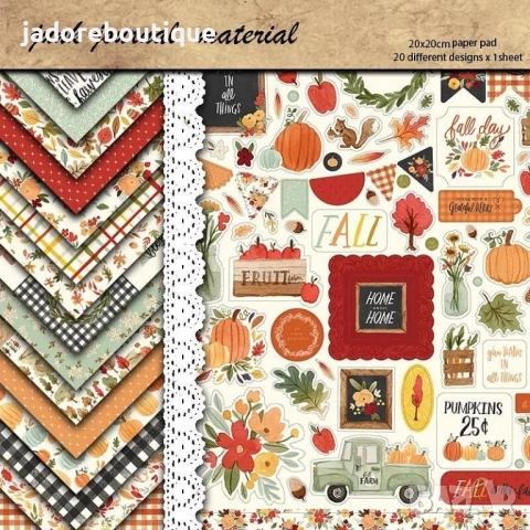 Дизайнерска хартия на блокчета различни видове, снимка 3 - Други - 45725740