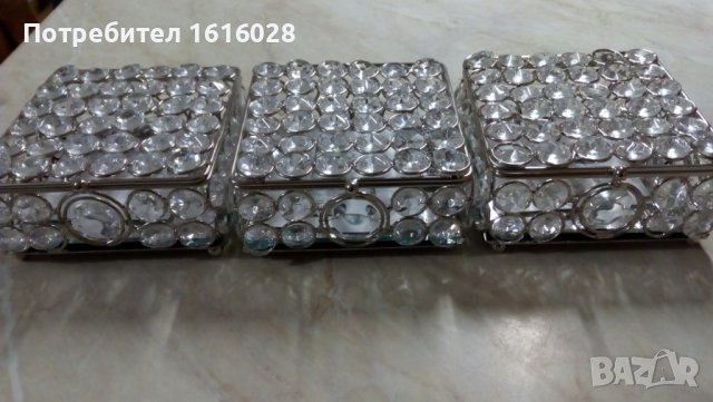 Красиви кутии за бижута с огледално дъно., снимка 2 - Други - 40087551
