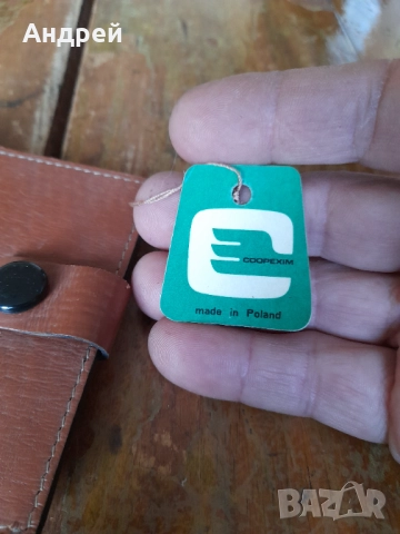 Стар кожен портфейл,портмоне #26, снимка 2 - Други ценни предмети - 52028907