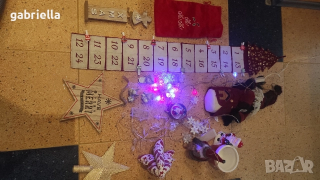 Различни коледни играчки, снимка 3 - Декорация за дома - 52594398