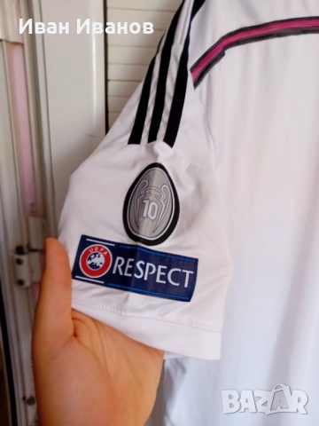 Оригинална фланелка на Реал Мадрид - 2014г., снимка 3 - Футбол - 51656298