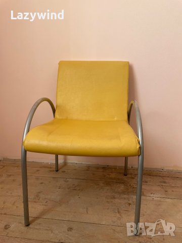 Метален винтидж стол , снимка 3 - Столове - 39210300