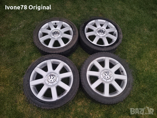 ПРОМОЦИЯ АЛУМИНИЕВИ ДЖАНТИ за VW 5x112 17цола.Отлично състояние.