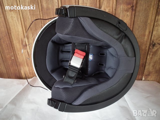 Nolan N43 мото шлем каска за мотор (скутер) с тъмни очила, снимка 5 - Аксесоари и консумативи - 34281303