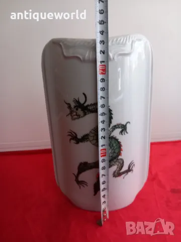 Royal KPM Авторска Лимитирана Порцеланова Ваза, снимка 8 - Антикварни и старинни предмети - 49410046