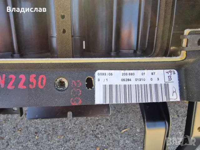 Табло с жабка и кори за Mercedes C-Class W203 , снимка 6 - Части - 47915945