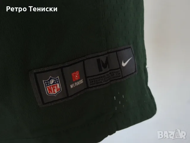 Тениска New York Jets (Geno Smith #7) Nike — Деца размер M Зелено, снимка 5 - Други спортове - 56314786