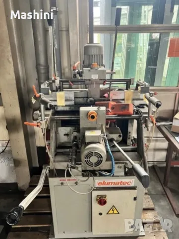 Двушпинделна копирфреза Elumatec Германия за дограма 