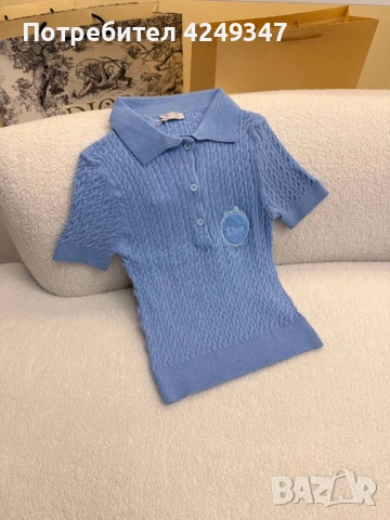 Тениска с яка Dior